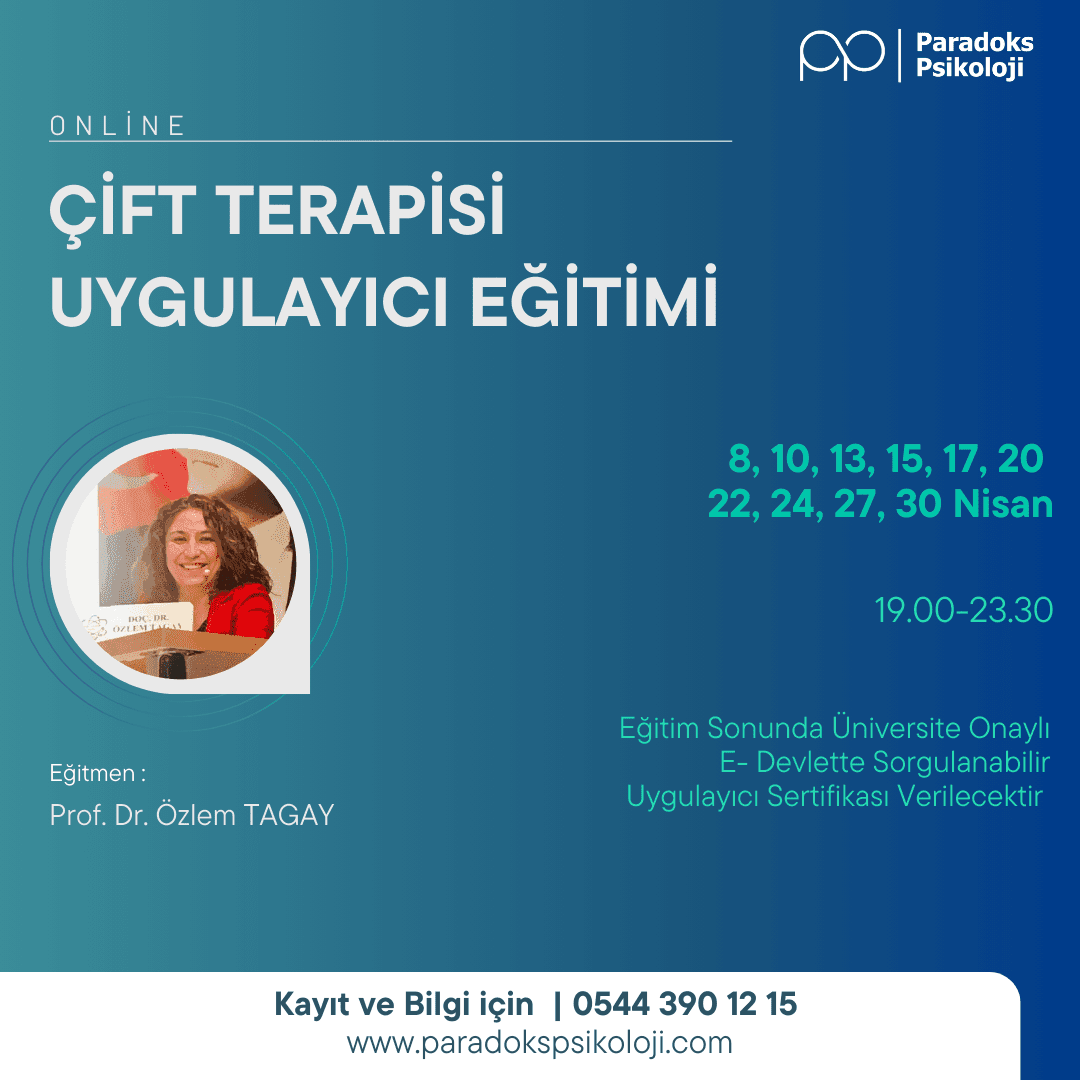 İlişki ve Çift Terapisi Uygulayıcı Eğitimi